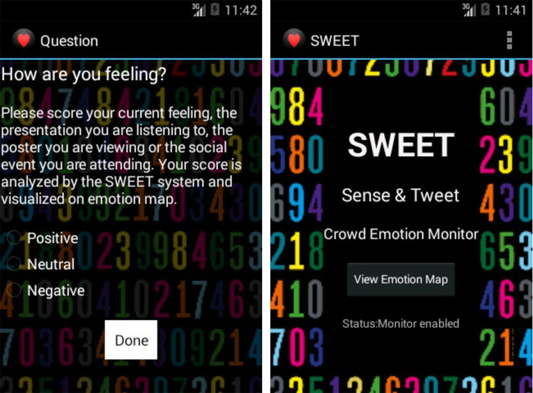 Emotions app - SWEET