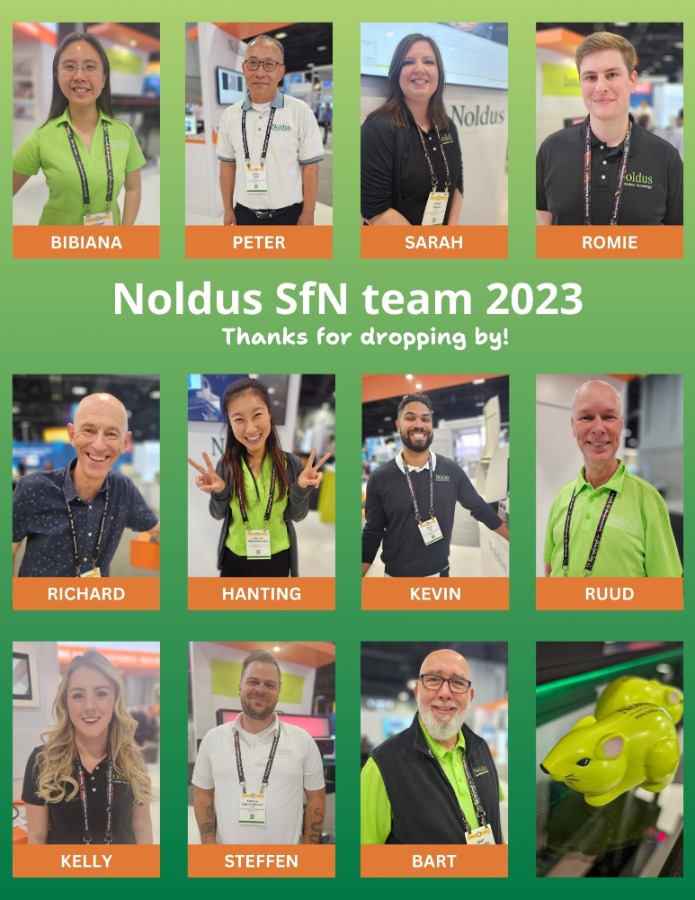 Noldus sfn 2023 team