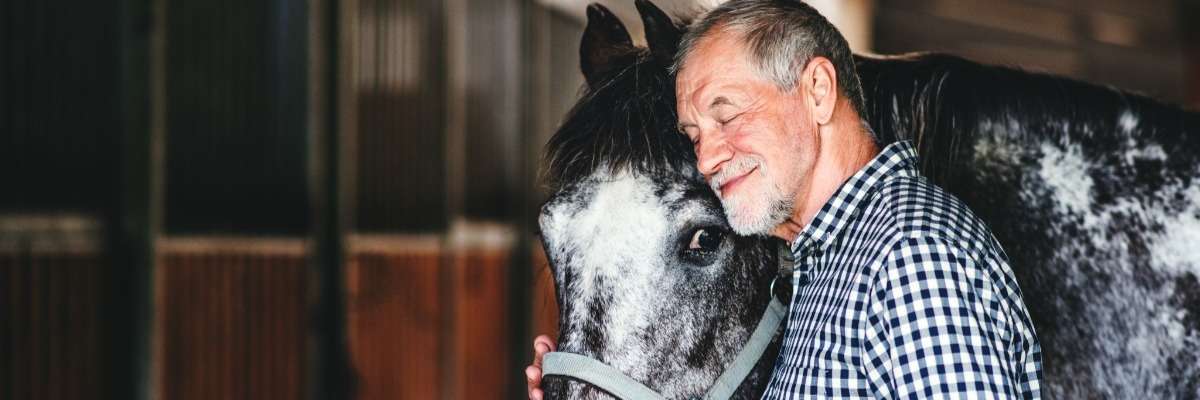 How horse riding and gardening improve quality of life for people with dementia